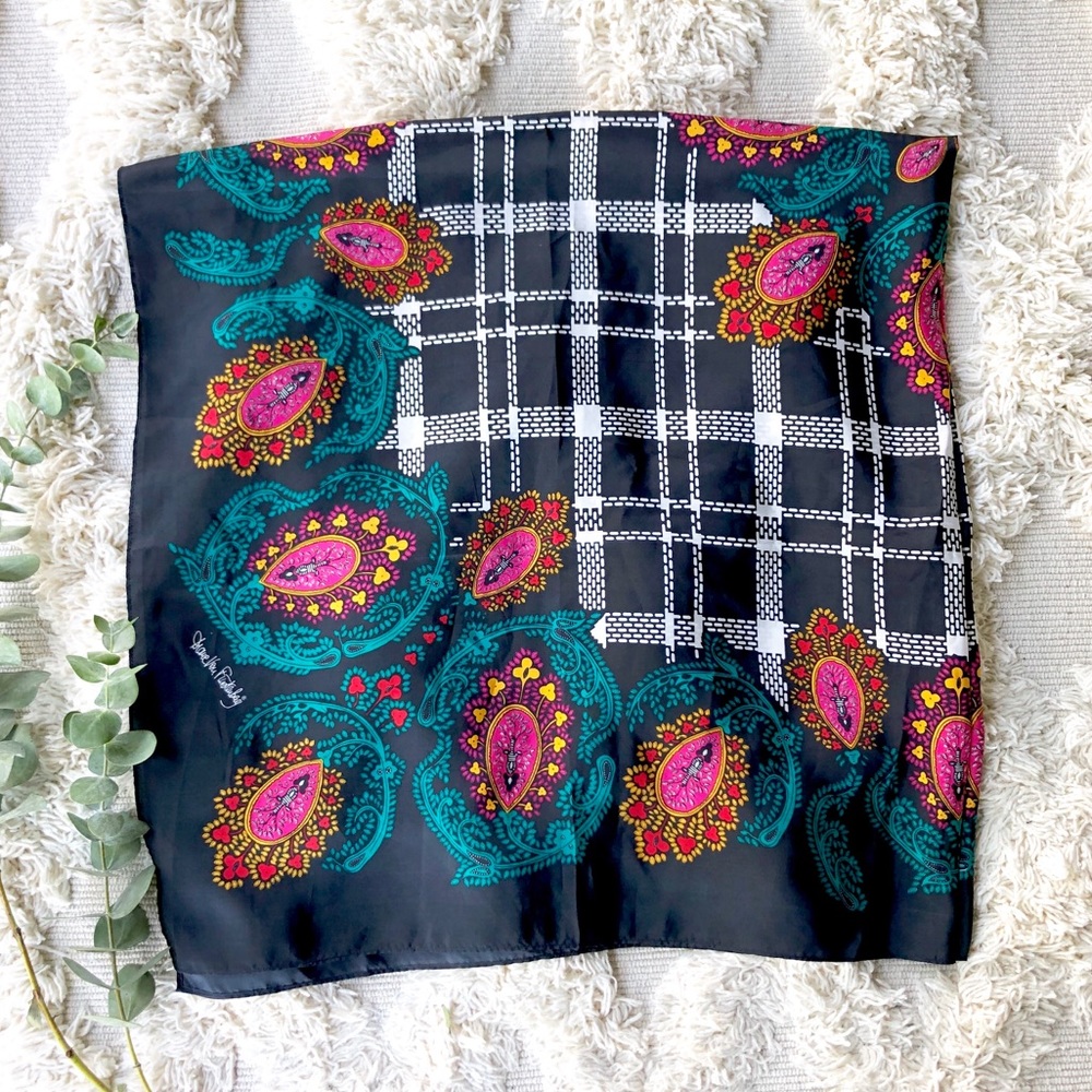 Vintage Diane Von Furstenburg Printed Scarf